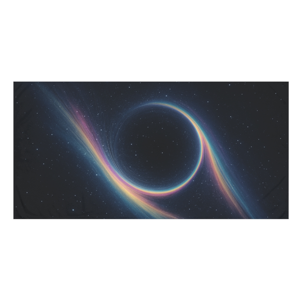 Prismatic Lensing Halo Drift stylish beach towels