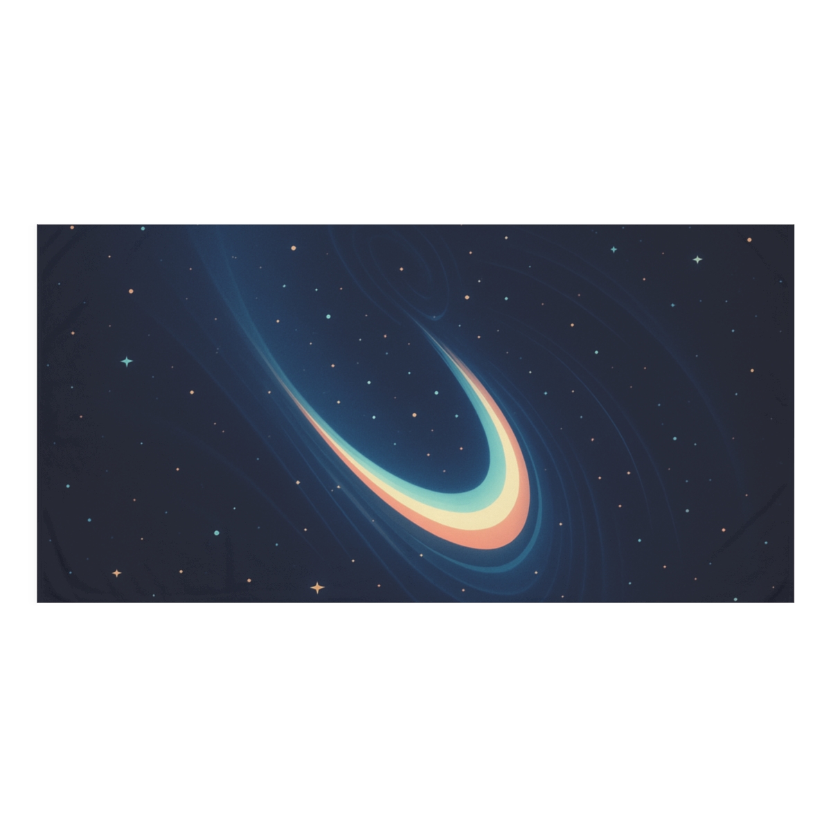 Prismatic Lensing Mirage custom towels