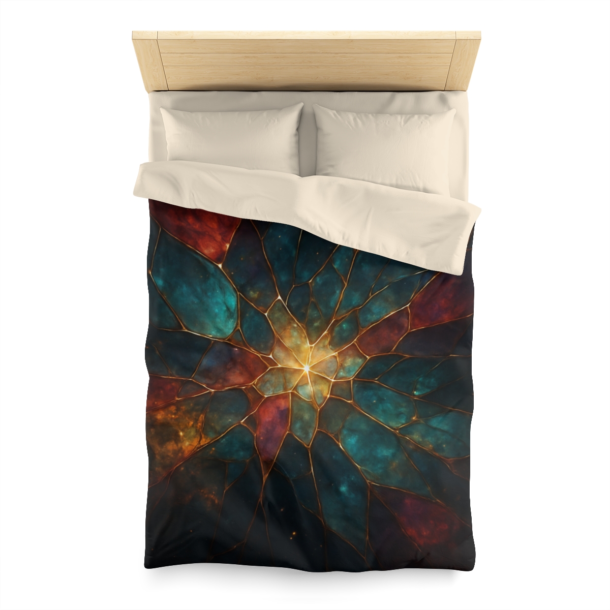 Prismatic Nebula Glasswork soft comforter duvets