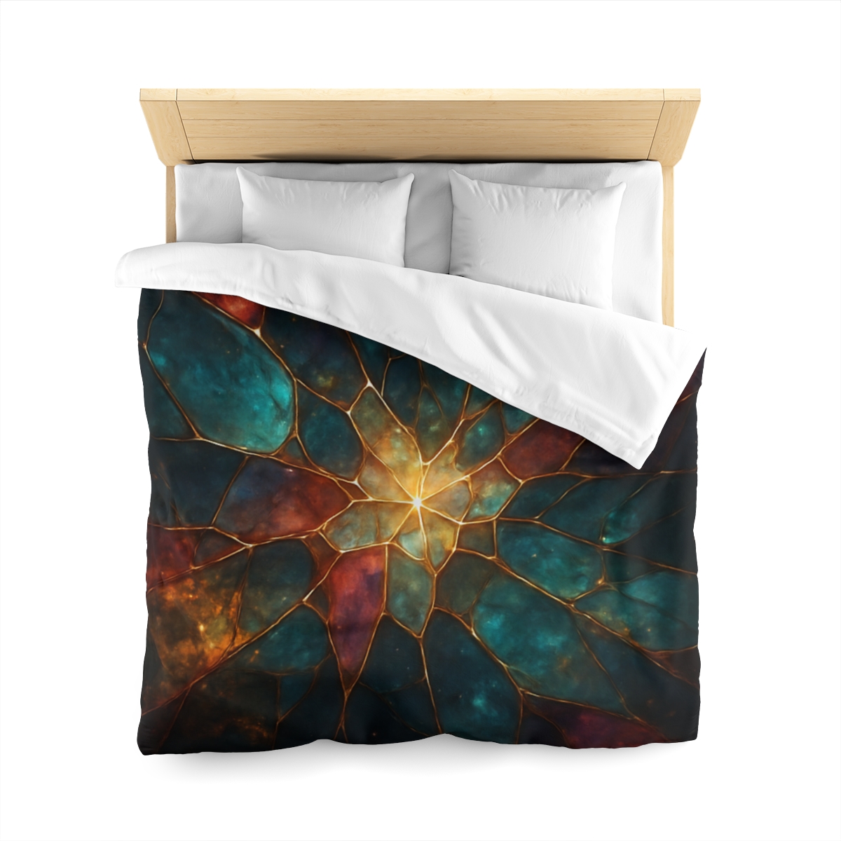 Prismatic Nebula Glasswork soft comforter duvets