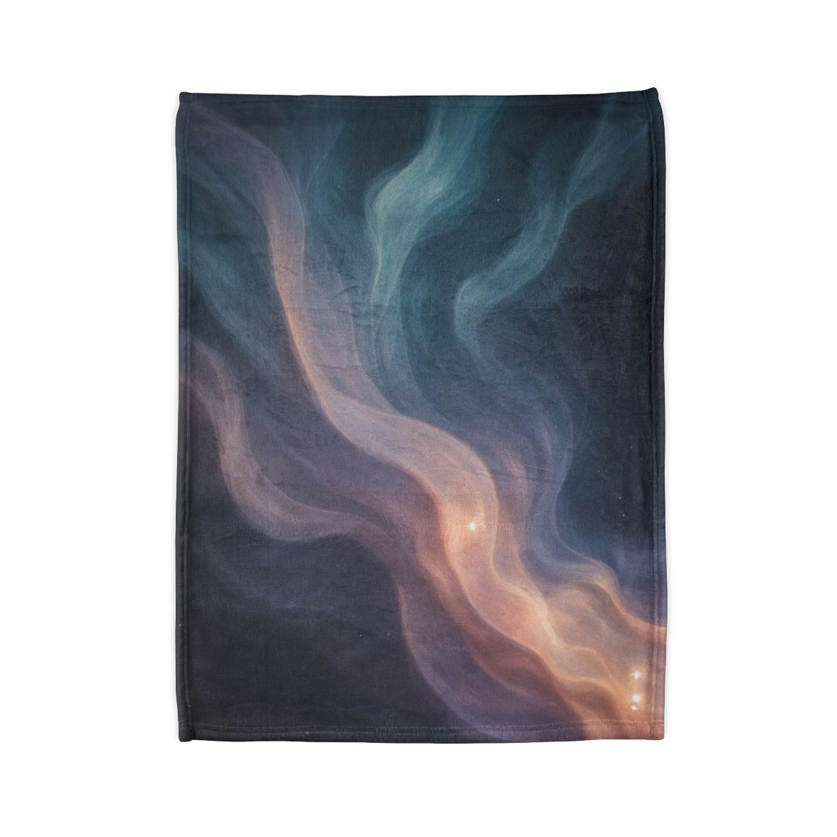 Prismatic Nebula Silk Drift soft fleece blankets