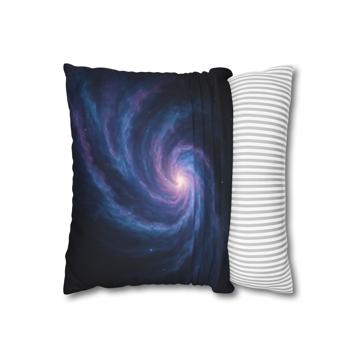 Prismatic Nebula Spiral soft cotton pillow cases
