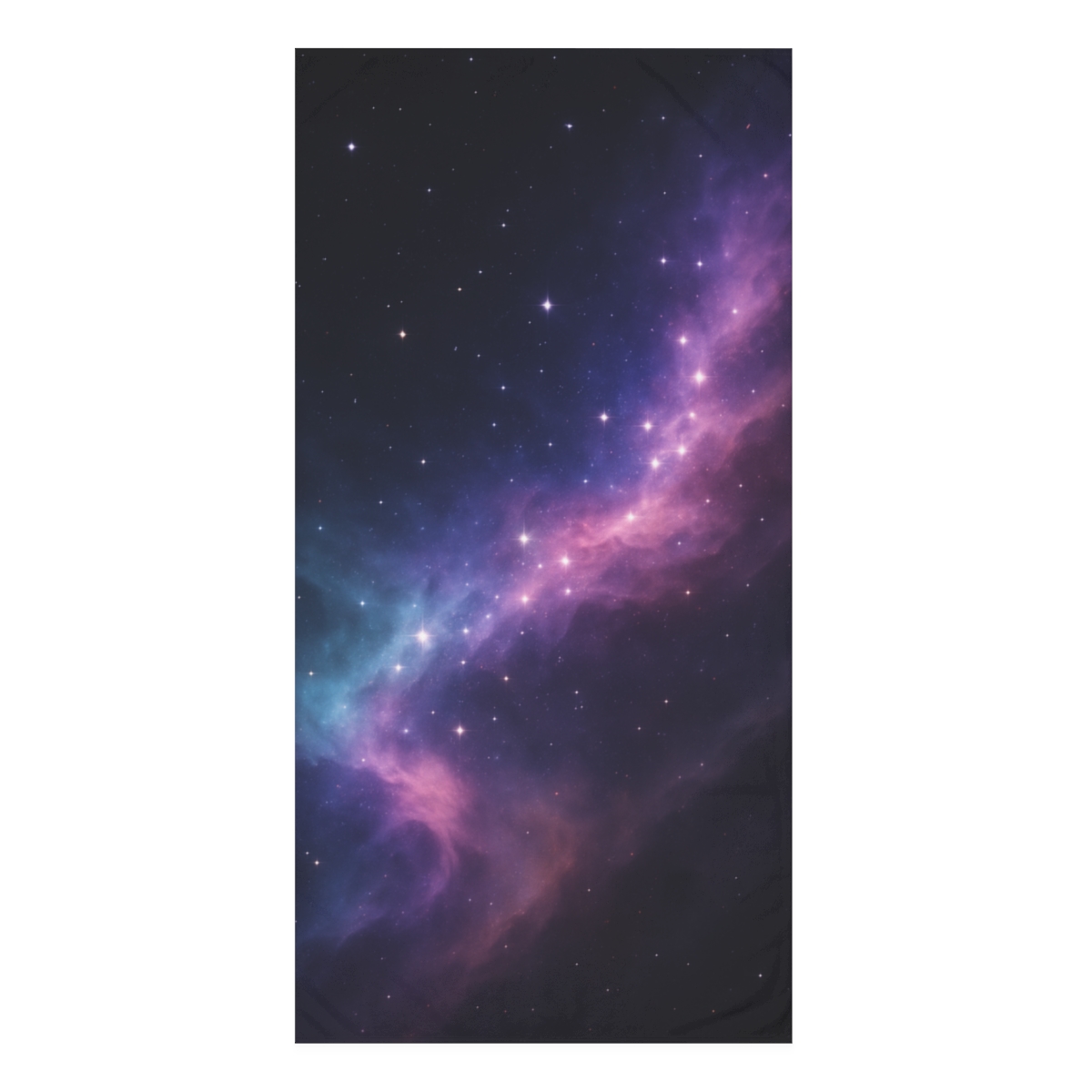 Prismatic Nebula Tidal Bloom soft cotton towels