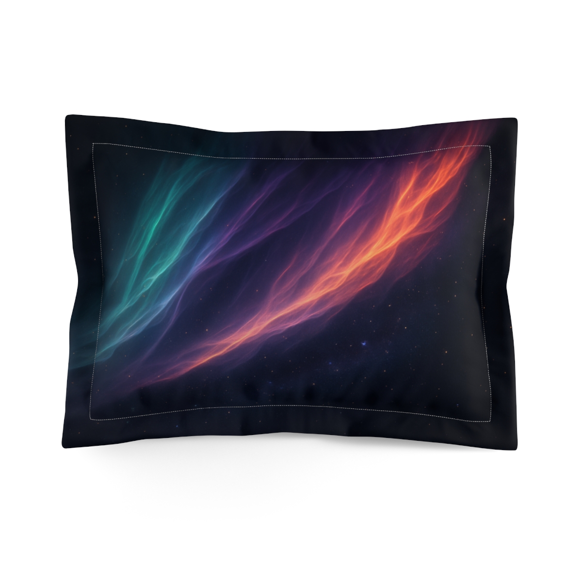Prismatic Plasma Veil stylish throw pillows