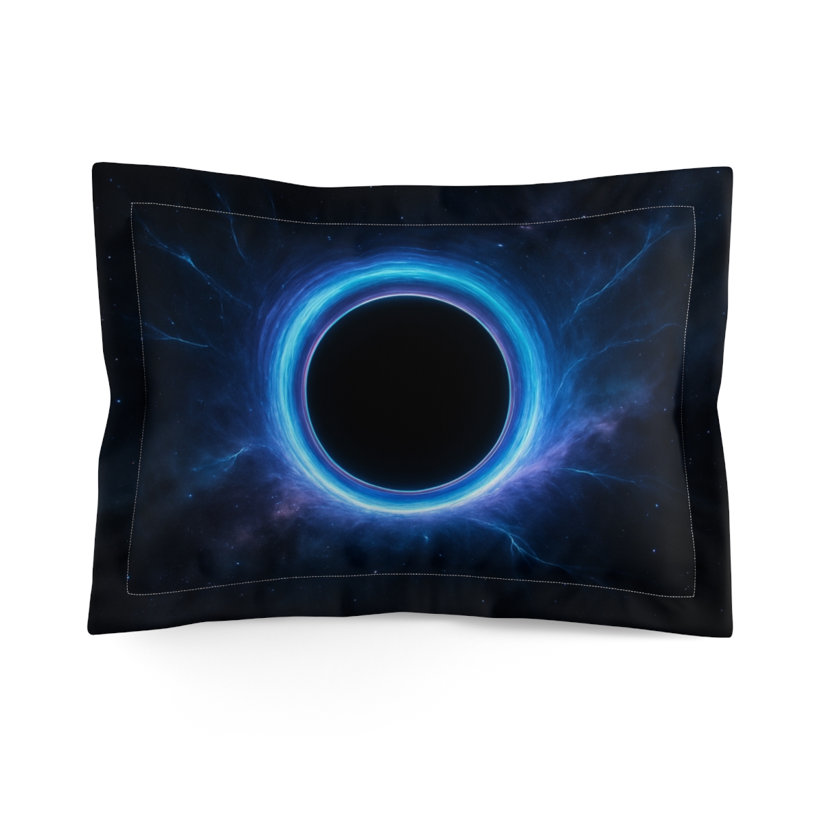Prismatic Singularity Halo personalized decorative pillows