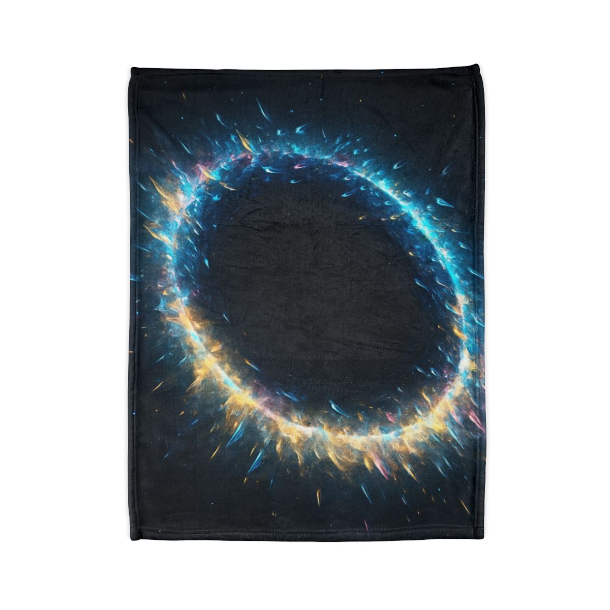 Prismatic Singularity Halo designer printed blankets