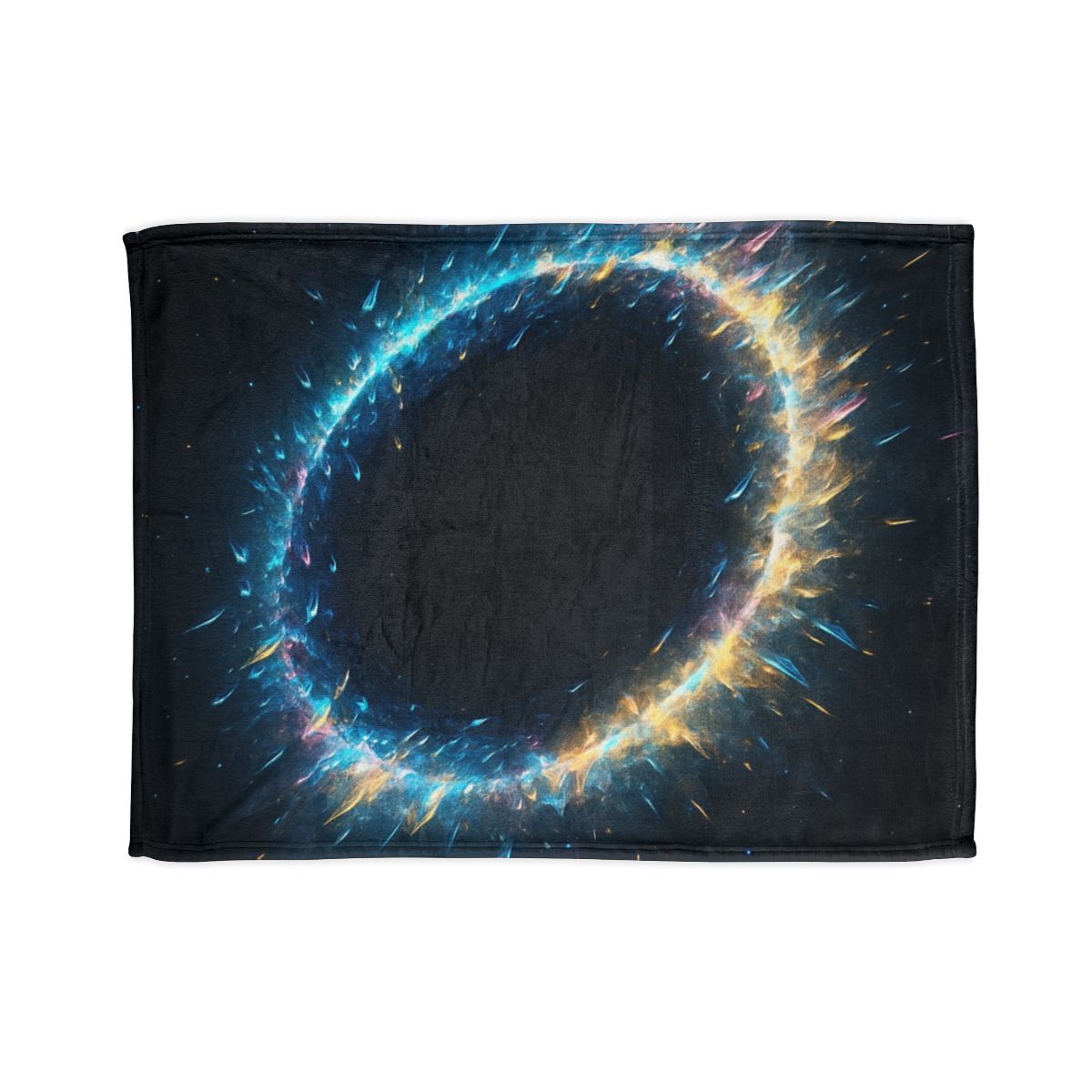 Prismatic Singularity Halo designer printed blankets