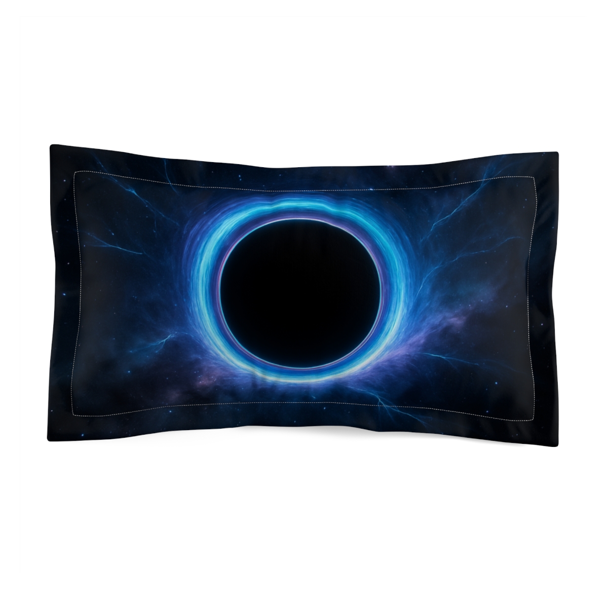 Prismatic Singularity Halo personalized decorative pillows