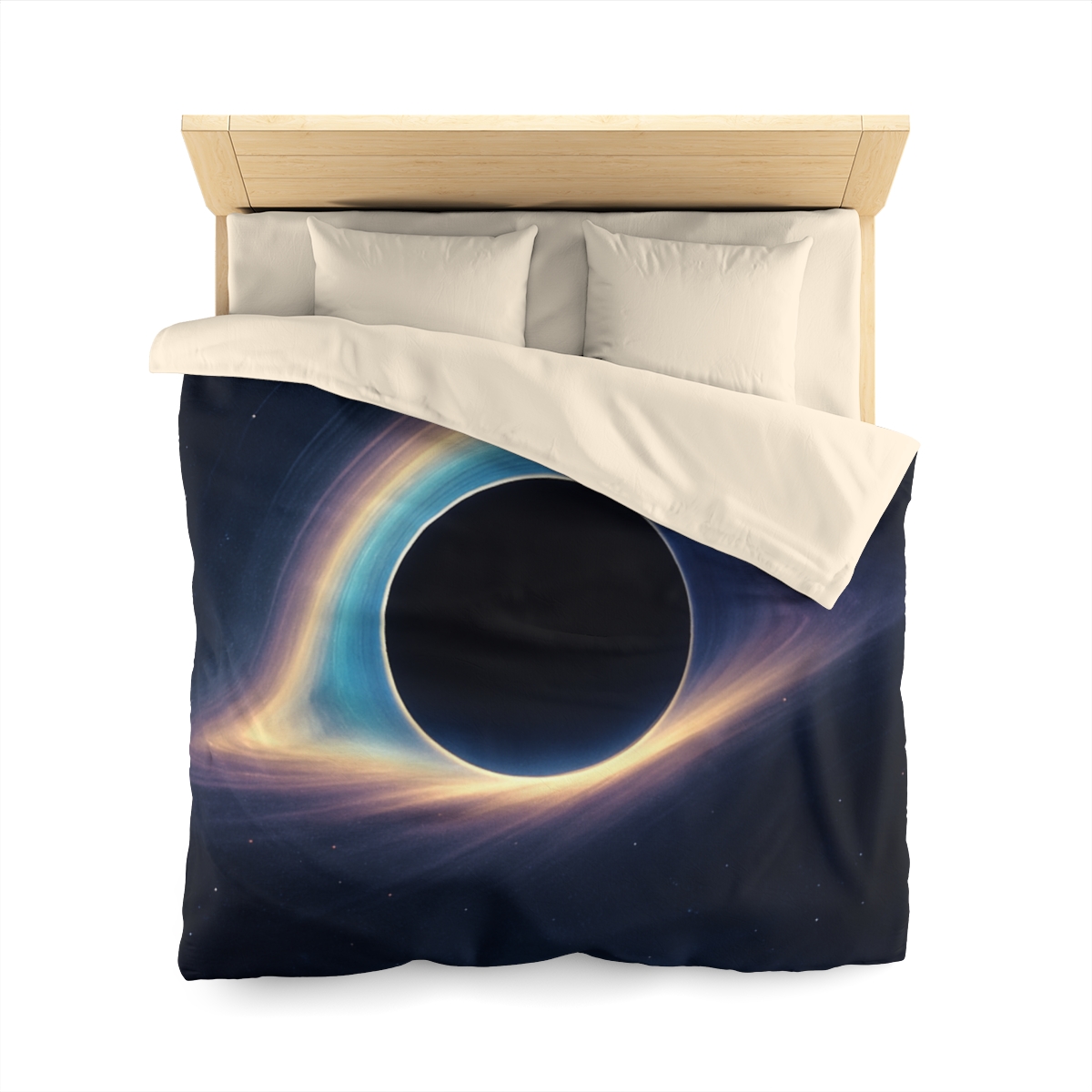 Prismatic Singularity Horizon duvets for gifts