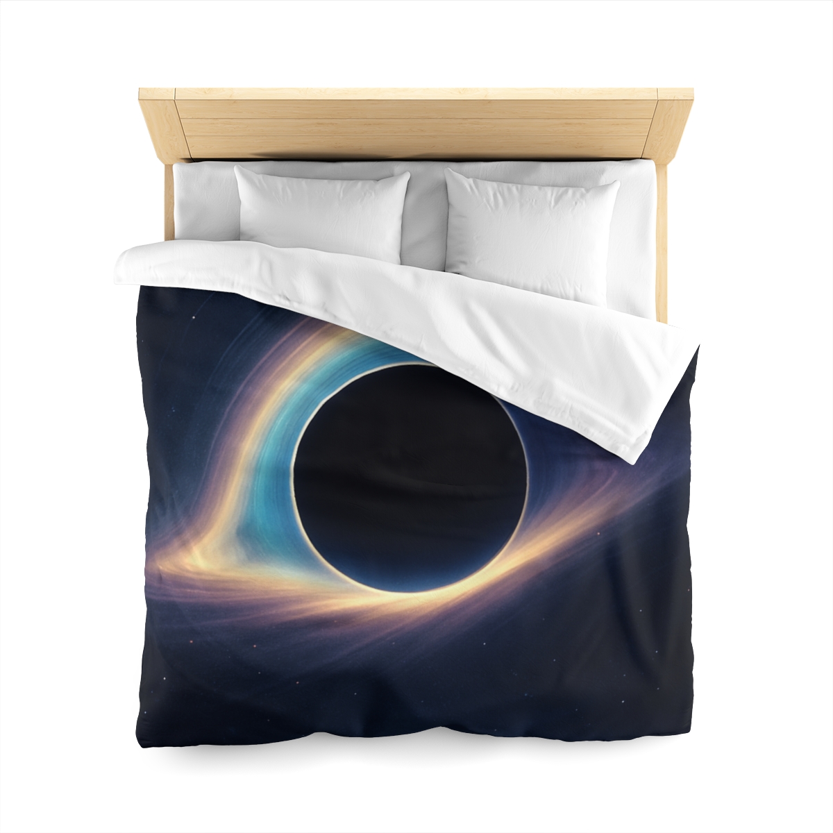 Prismatic Singularity Horizon duvets for gifts