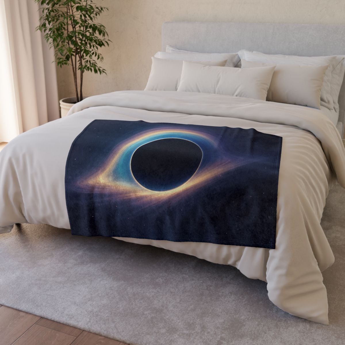 Prismatic Singularity Horizon personalized cozy blankets