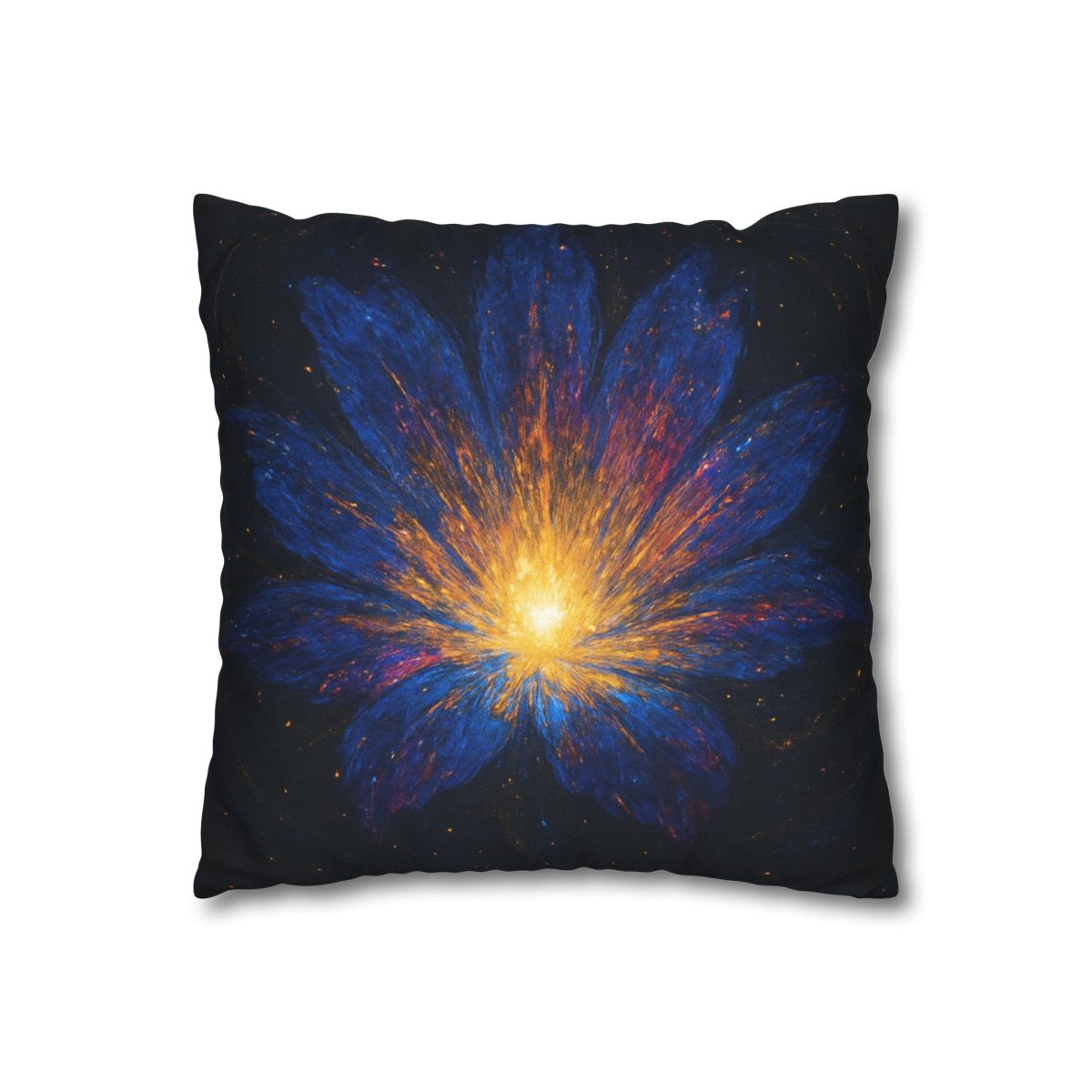 Prismatic Starforge Bloom comfortable bedding pillow covers