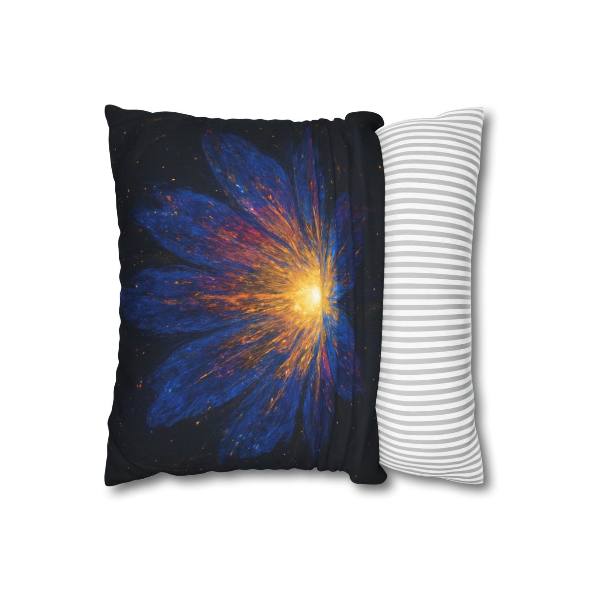 Prismatic Starforge Bloom comfortable bedding pillow covers