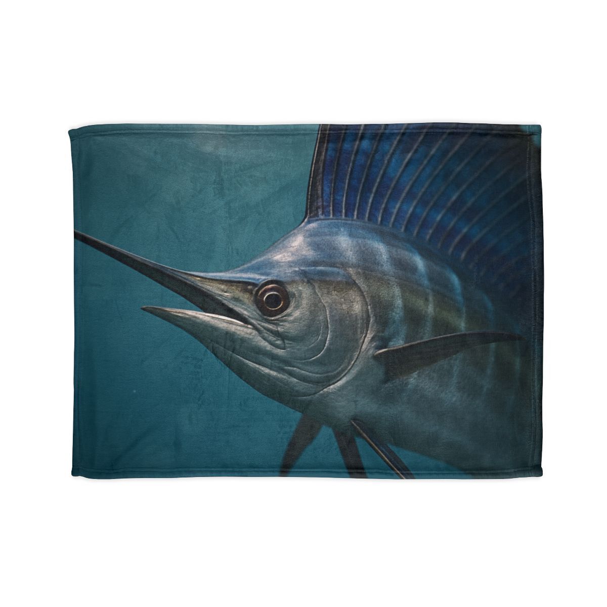 Prismatic Surge Sailfish unique gift blankets