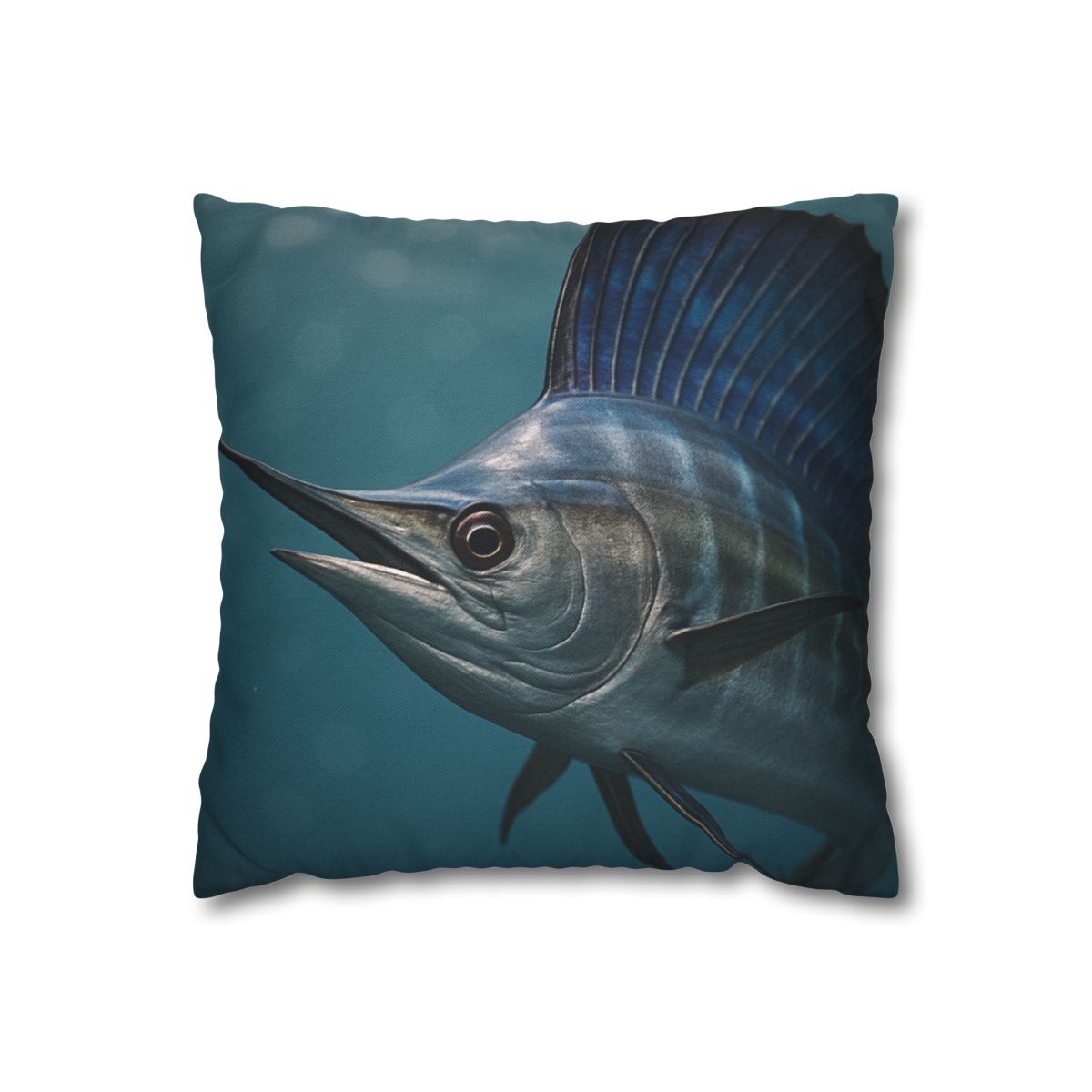 Prismatic Surge Sailfish designer print pillow cases