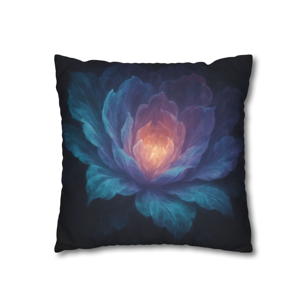 Prismatic Void Bloom comfortable bedding pillow covers
