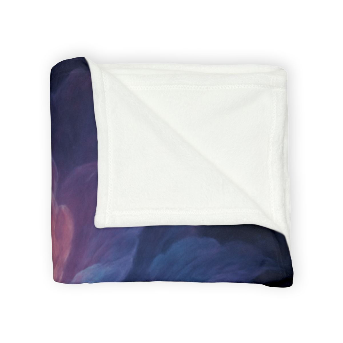 Prismatic Void Bloom trendy patterned blankets