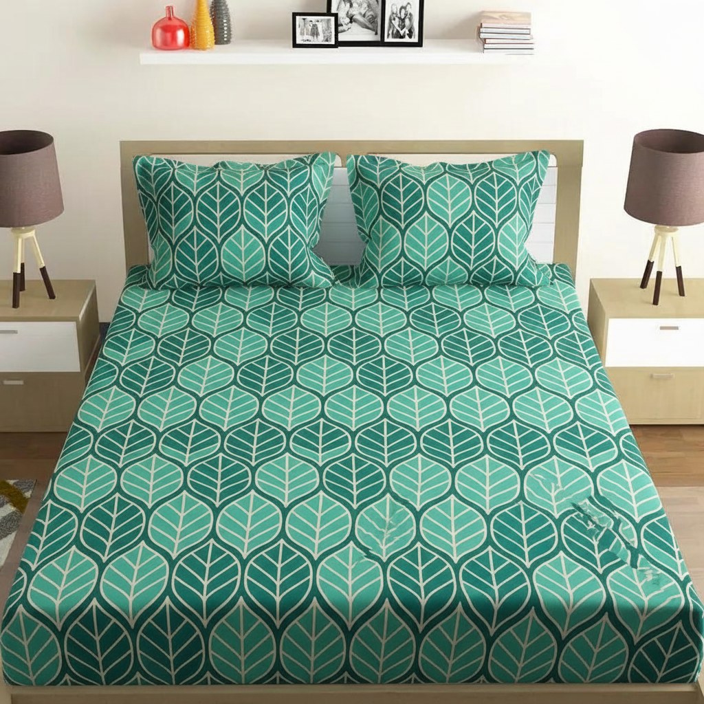 Vein Lattice Mosaic unique gift bedsheet and pillow cover combos