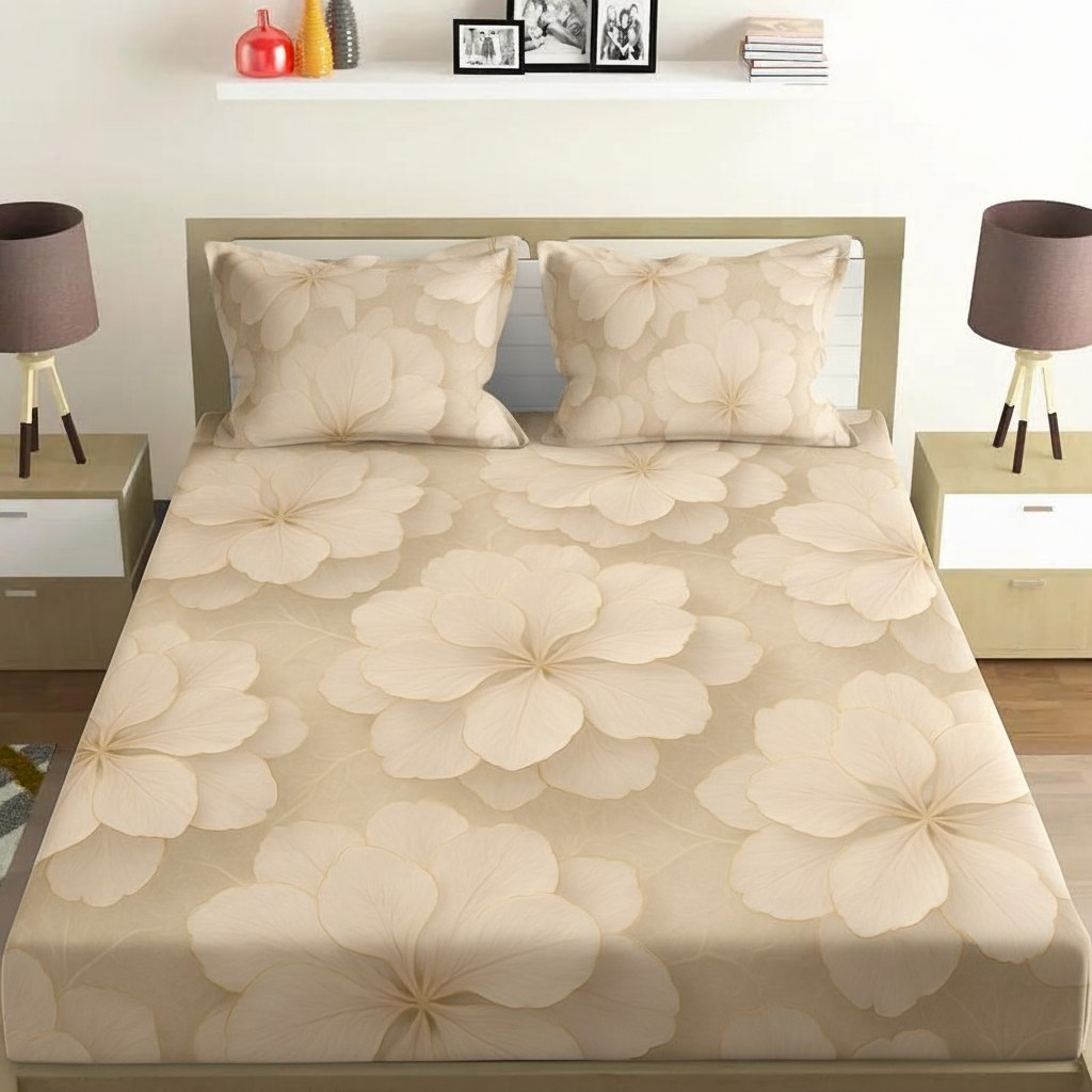 Petal Lace Overlay stylish bedding sets for home