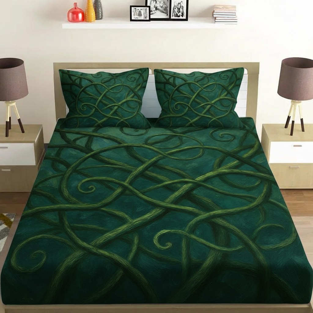 Vine Network Elegance personalized bedding sets