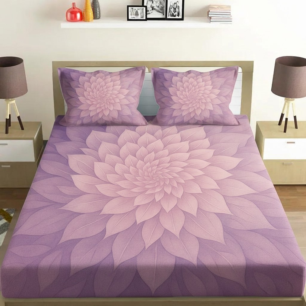 Dahlia Layer Design trendy pattern bed linen sets