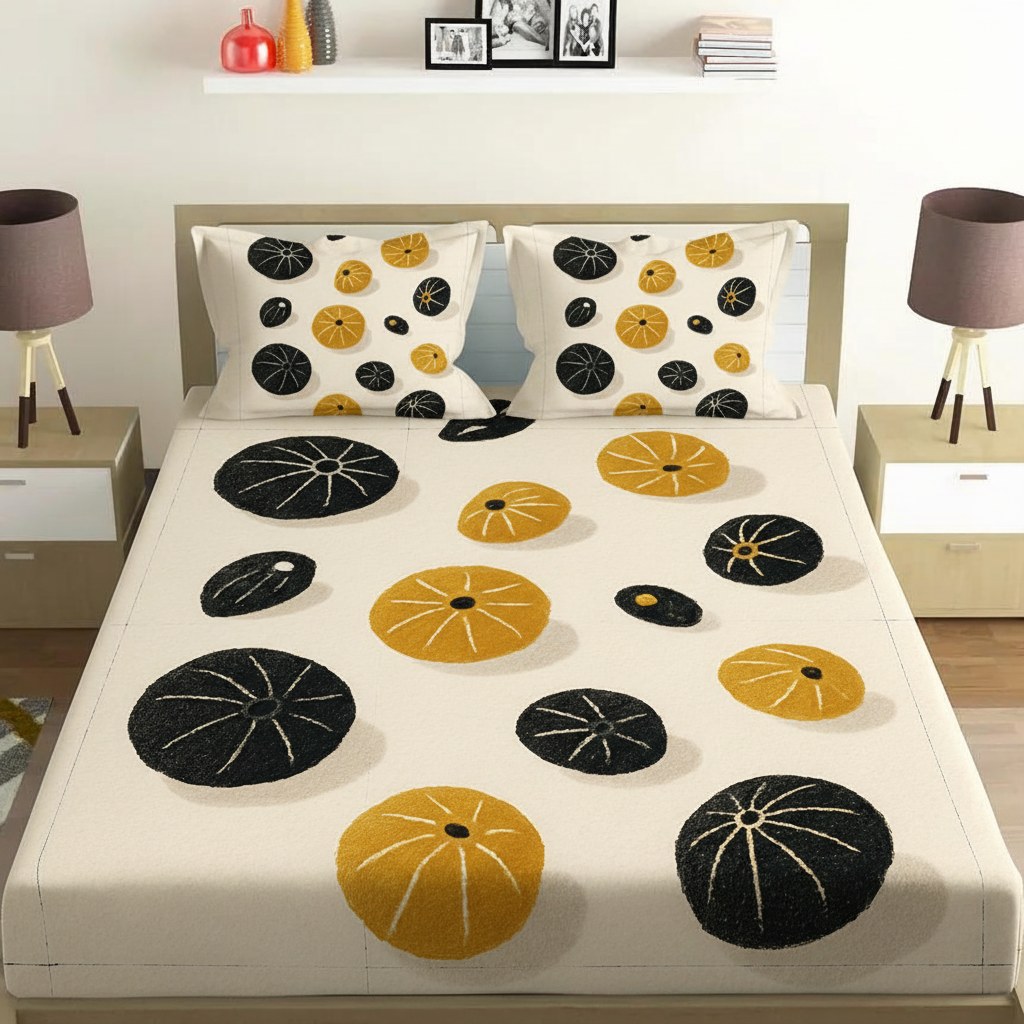 Seed Pod Scatter premium quality bedsheet sets