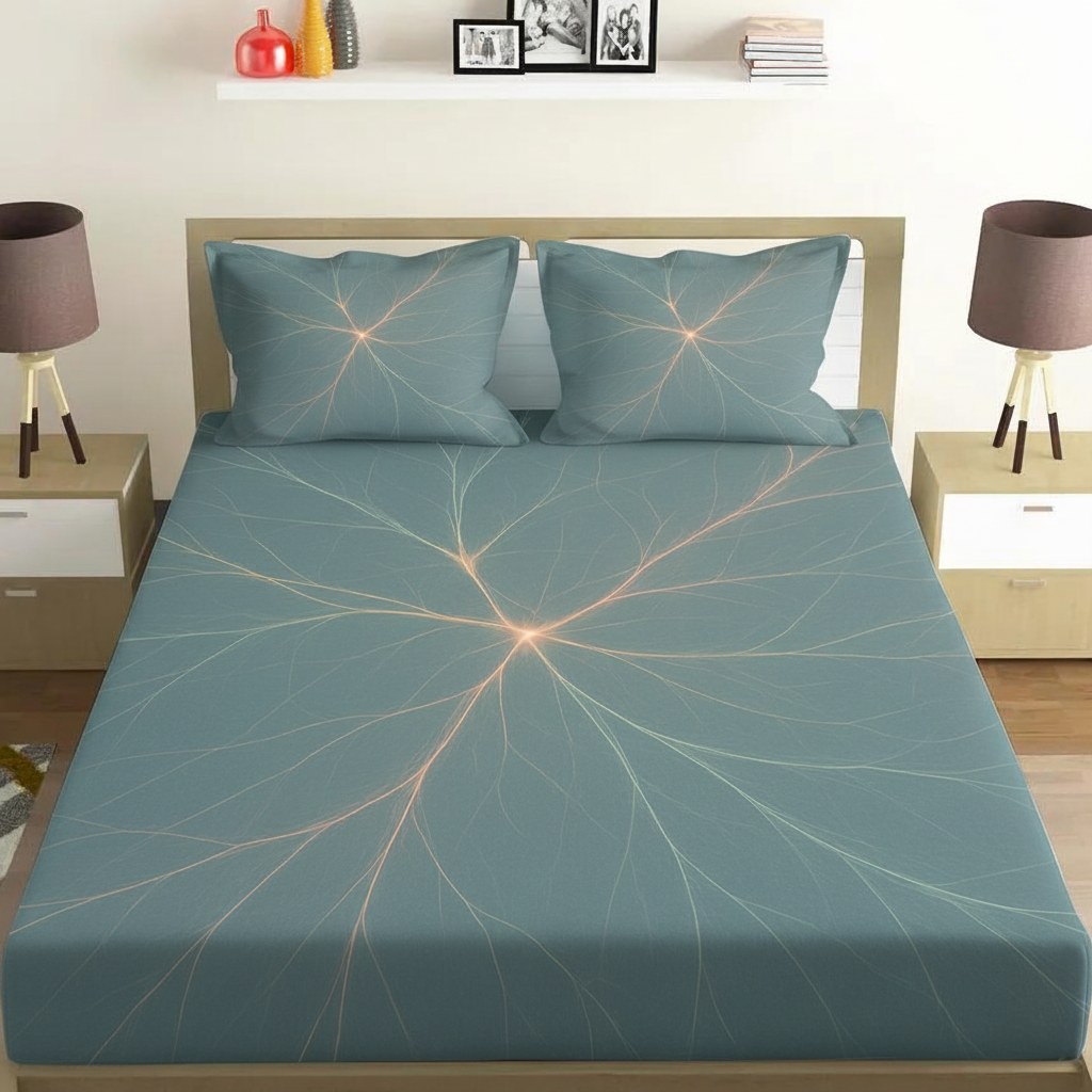 Cosmic Web Filament Tee premium quality bedsheet sets