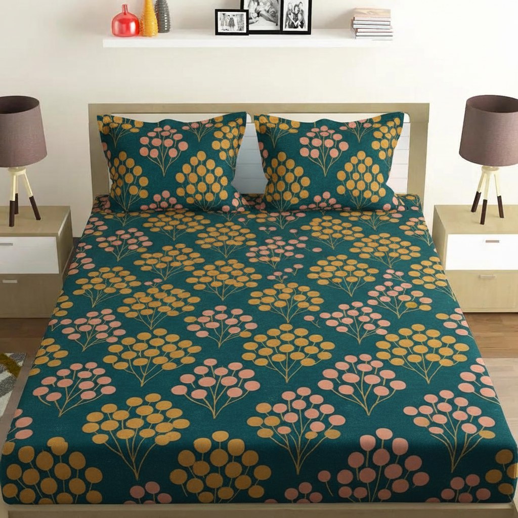 Bud Cluster Echo personalized bedding sets