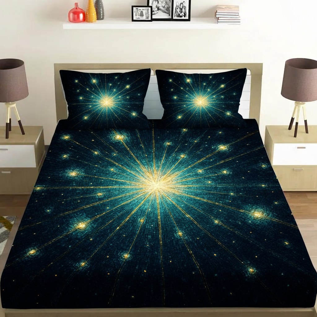Photon Burst Mosaic stylish bedding sets for home