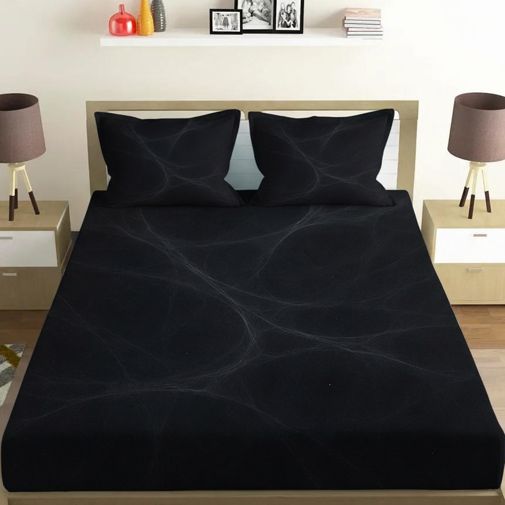 Dark Matter Vein Network unique gift bedsheet and pillow cover combos