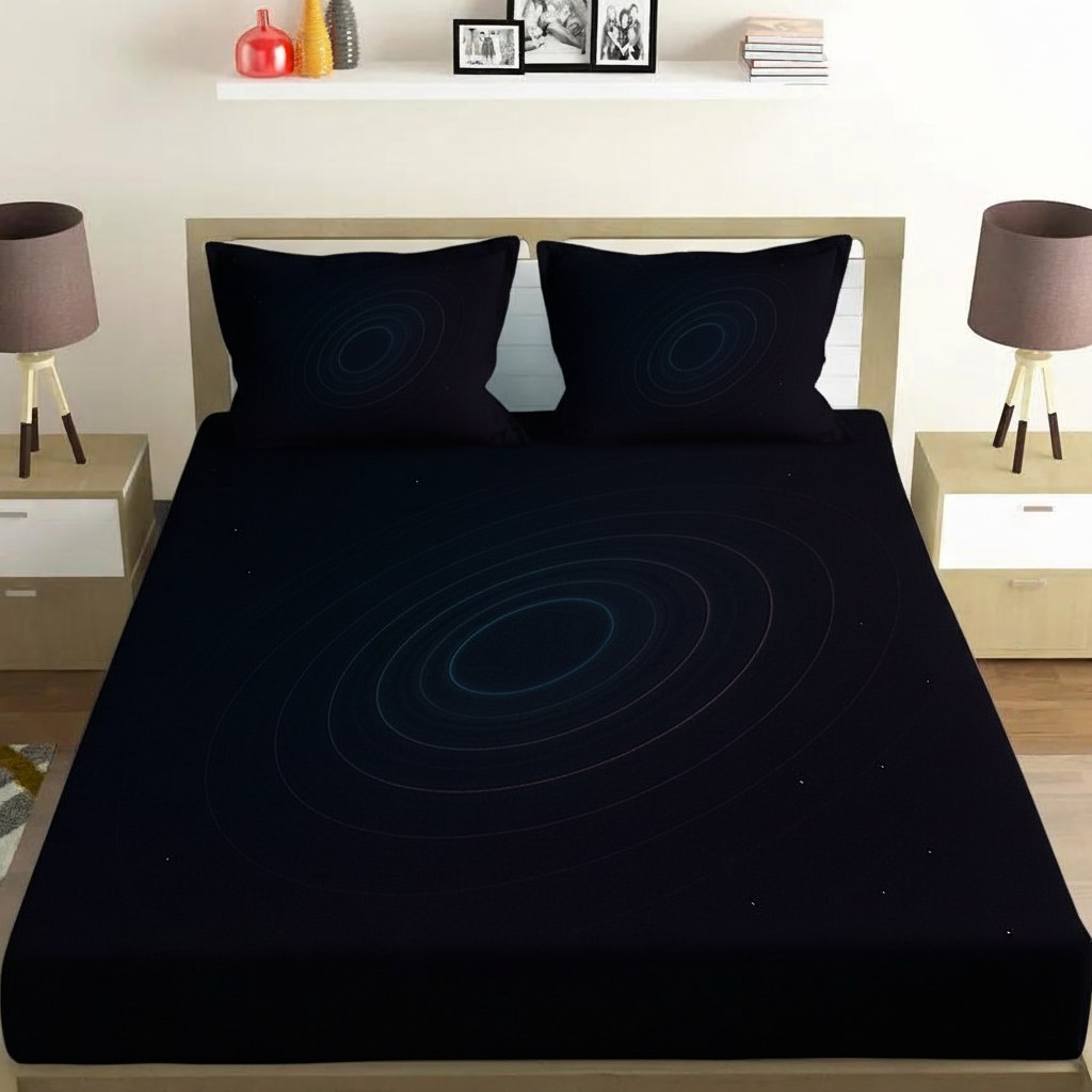 Chromatic Void Echoes personalized bedding sets