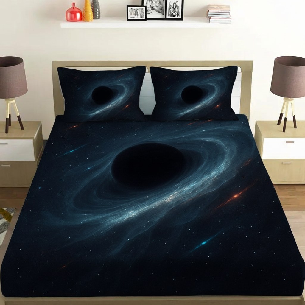 Prismatic Singularity Veil premium quality bedsheet sets