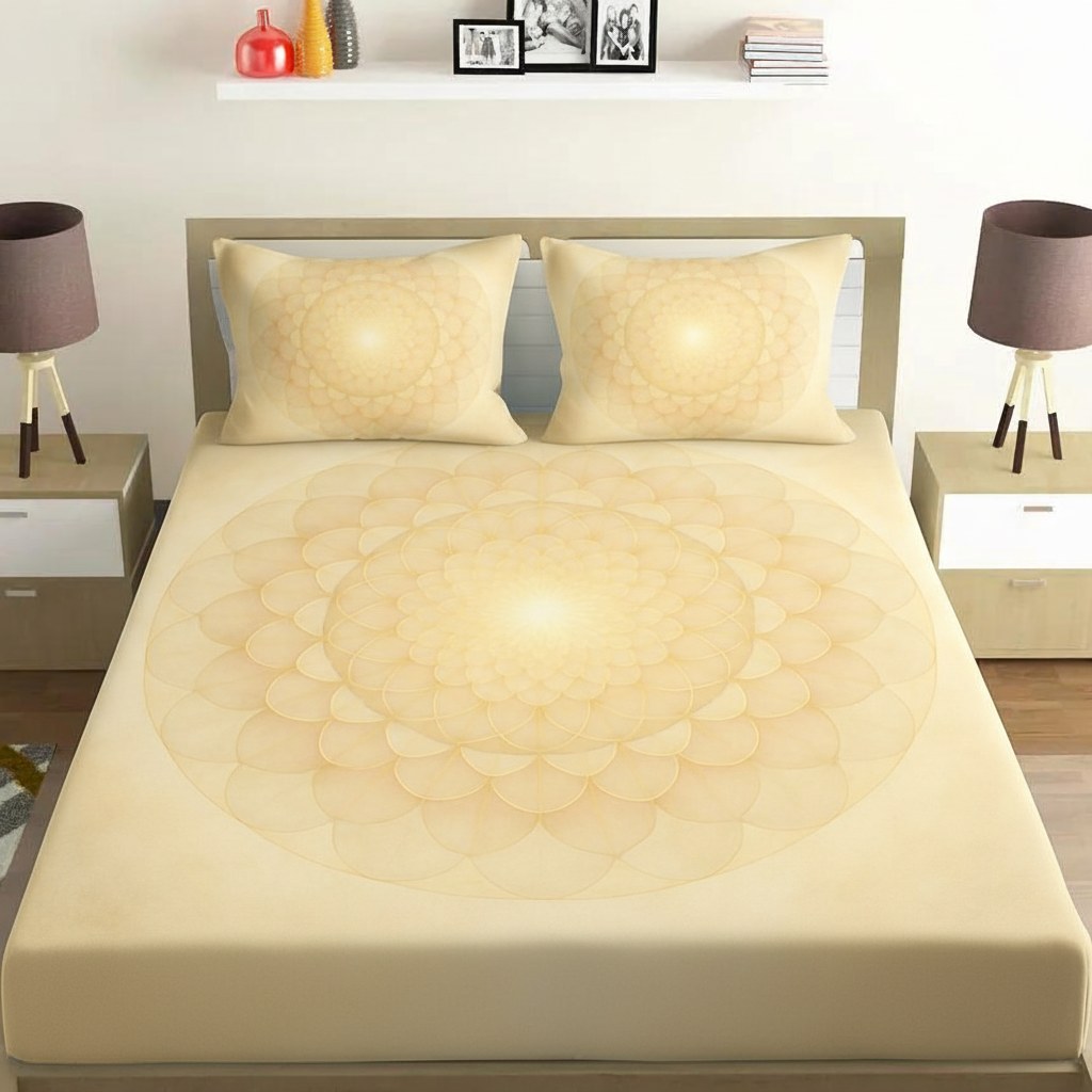 Petal Halo Lattice trendy pattern bed linen sets