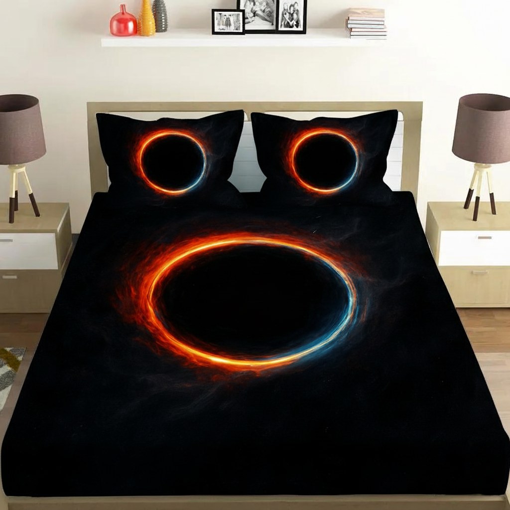 Event Horizon Glimmer Ring unique gift bedsheet and pillow cover combos