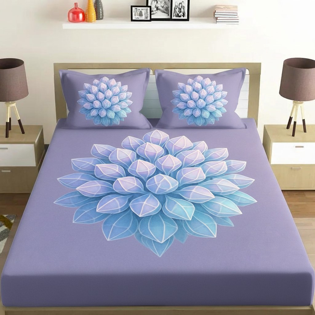 Bud Cluster Prism premium quality bedsheet sets