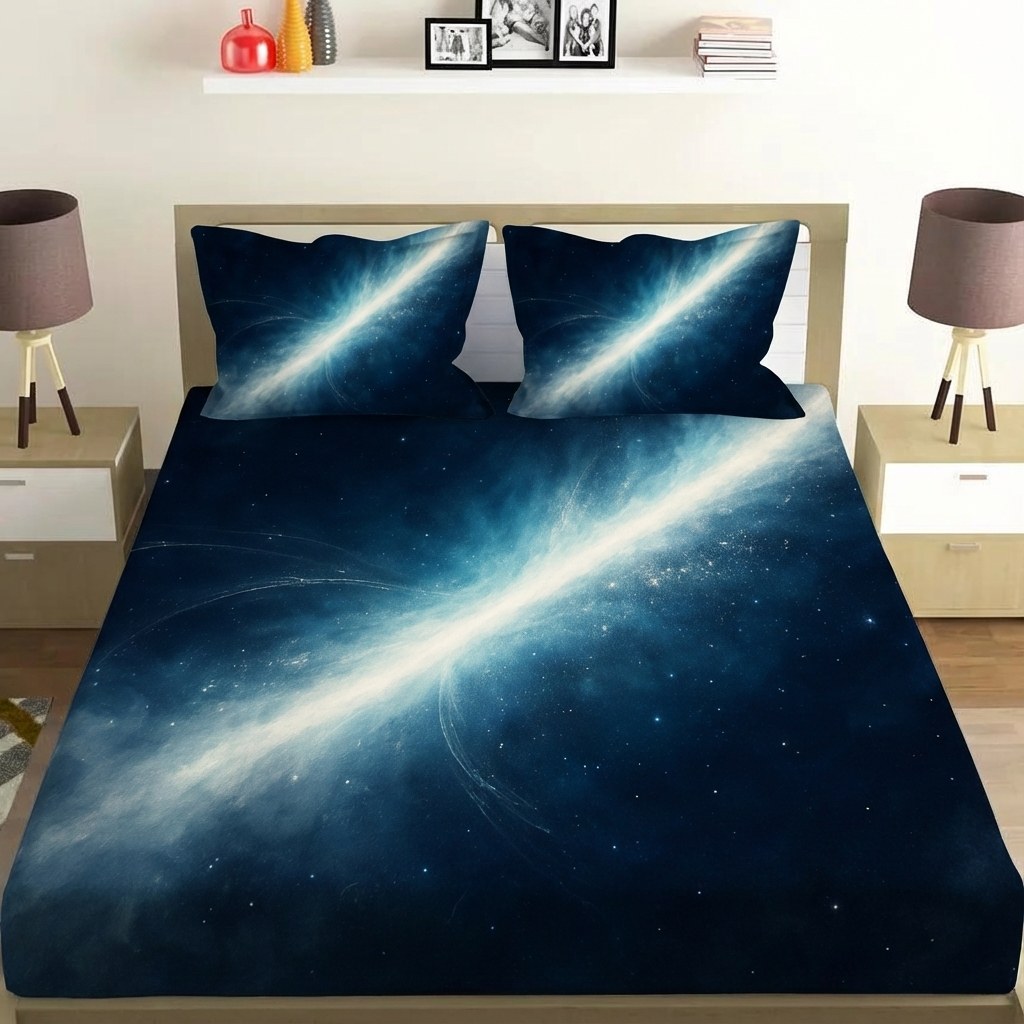 Luminous Rift Horizon trendy pattern bed linen sets