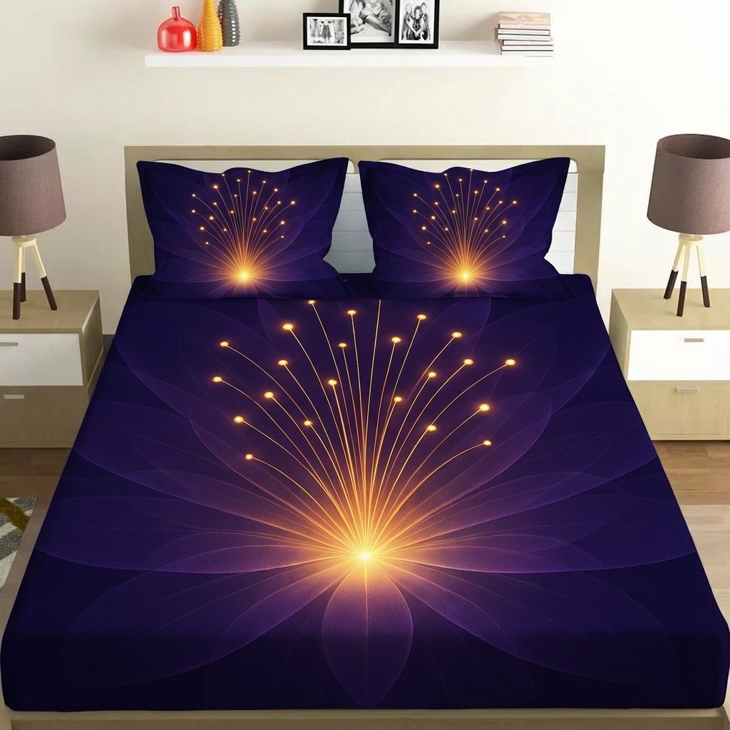 Stellar Stamen Burst stylish bedding sets for home