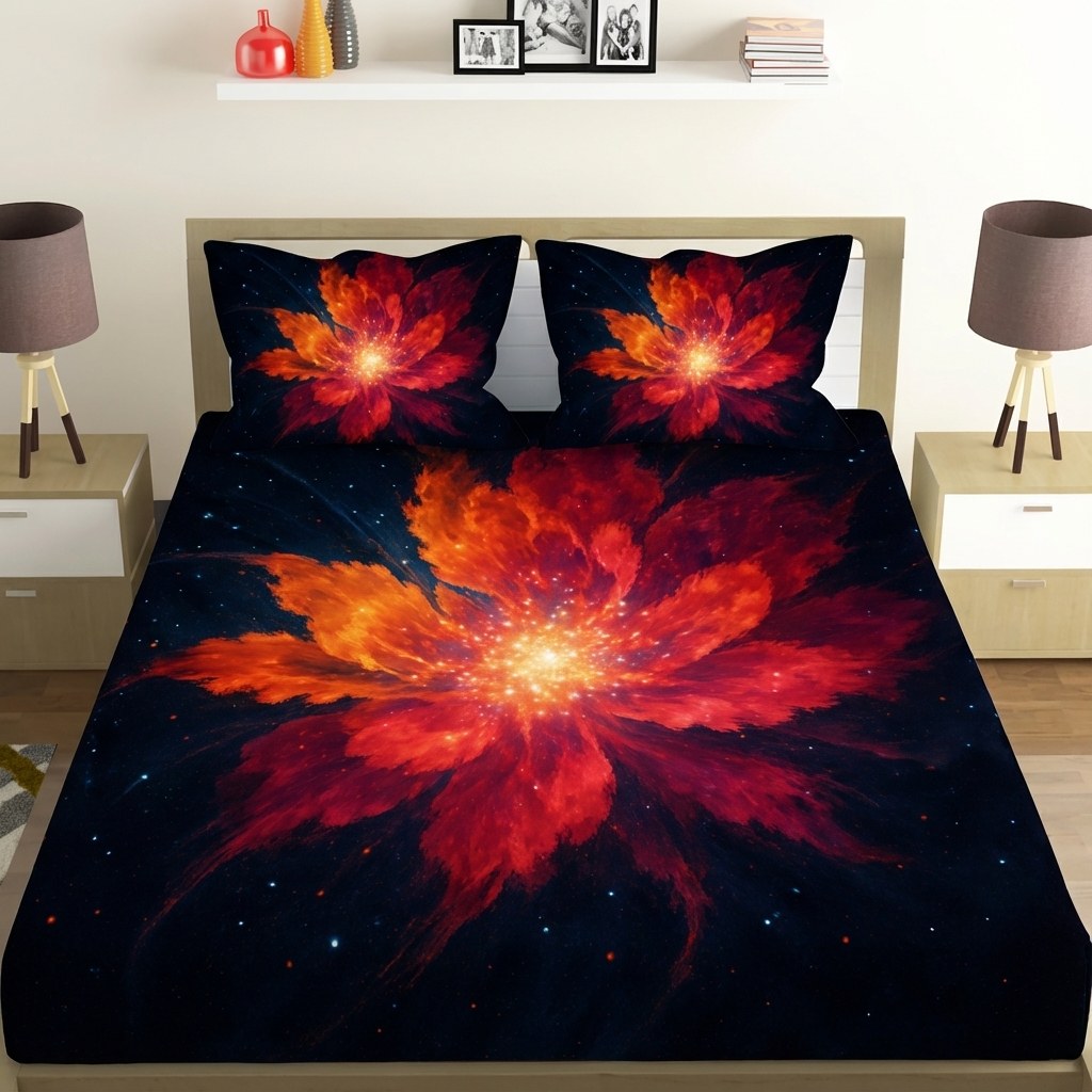 Starforge Bloom personalized bedding sets