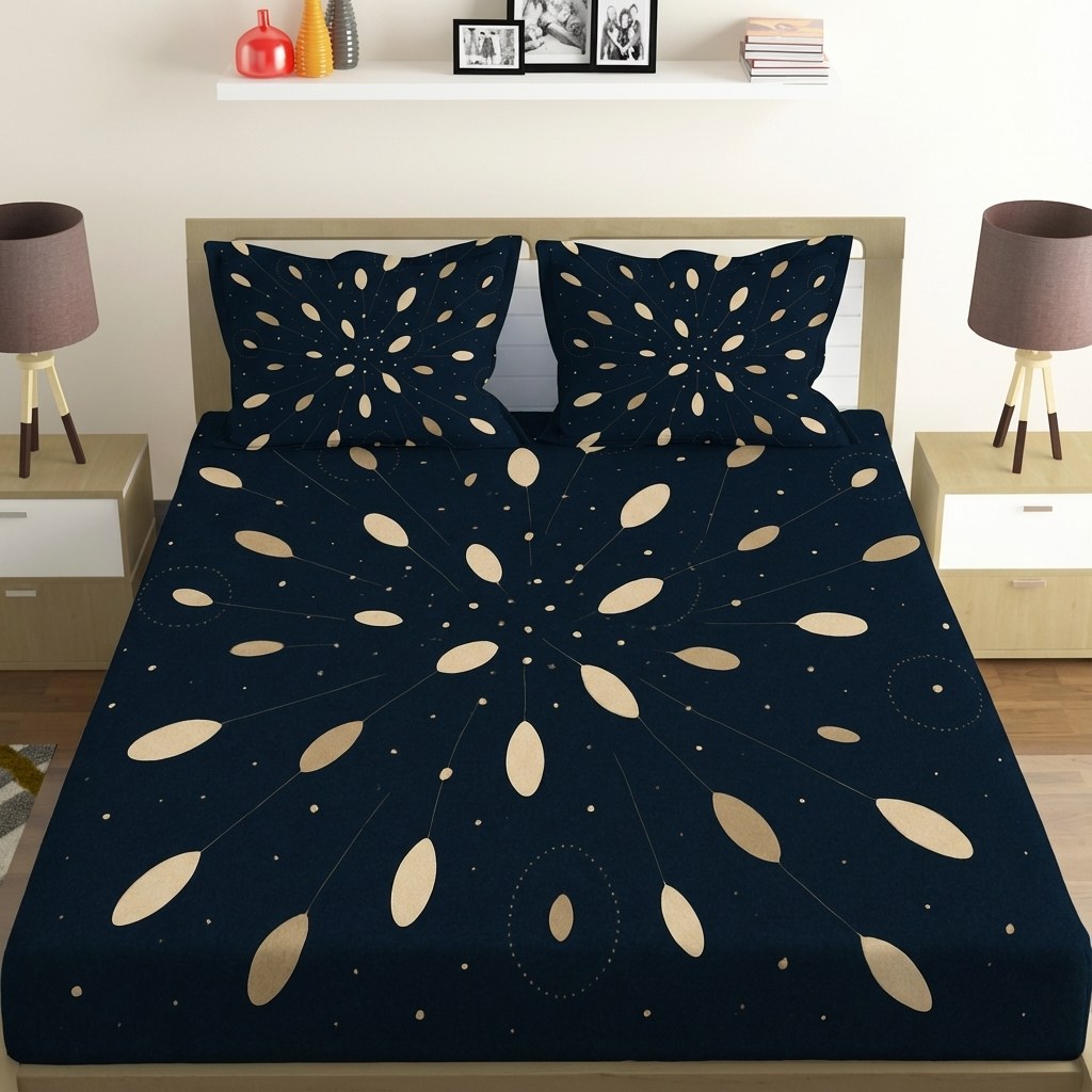 Seed Cluster Constellation premium quality bedsheet sets