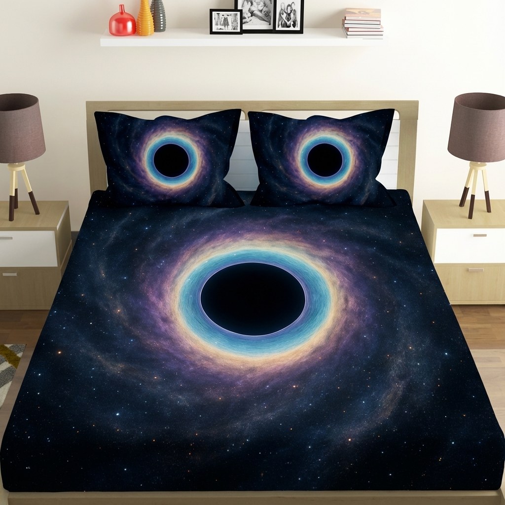 Prismatic Singularity Halo trendy pattern bed linen sets
