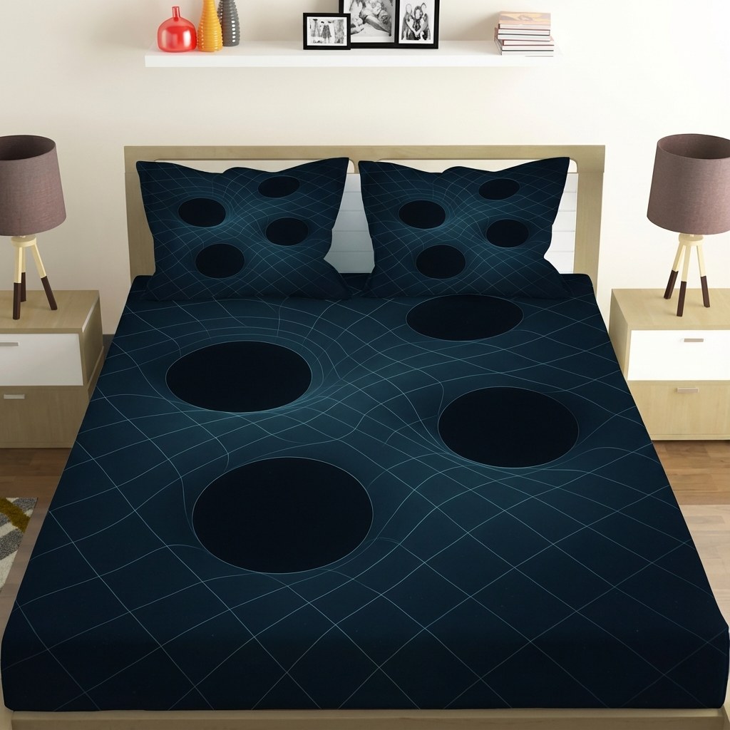 Gravitational Echo Lattice premium quality bedsheet sets