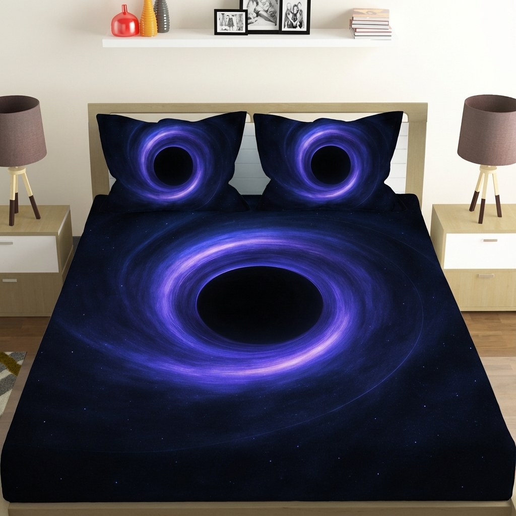 Luminous Event Horizon Bloom stylish bedding sets for home