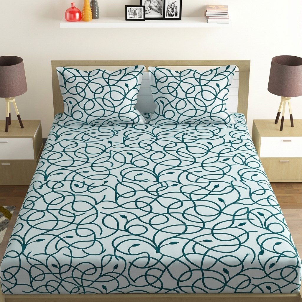Vine Circuit Mesh trendy pattern bed linen sets