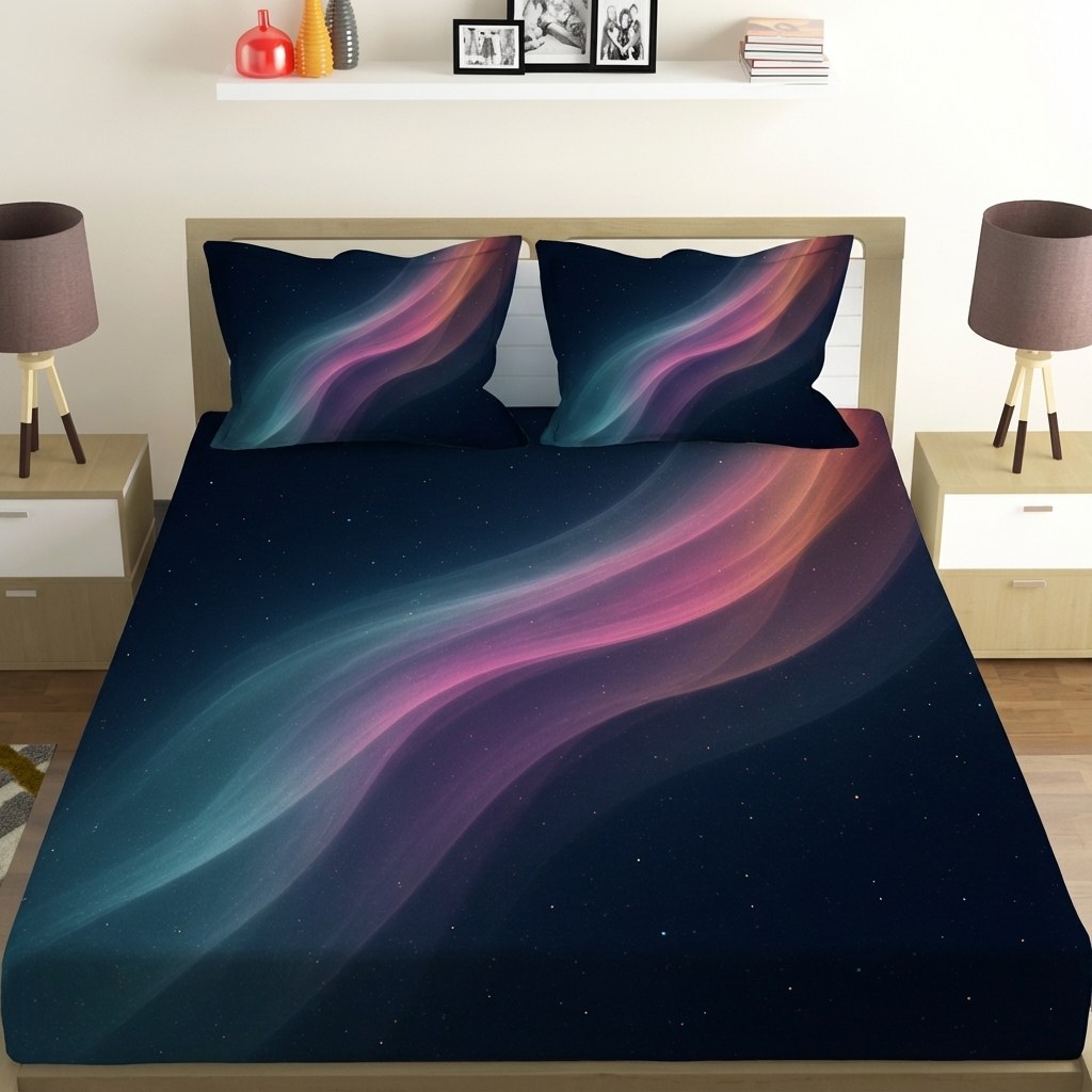 Prismatic Ion Veil Drift personalized bedding sets