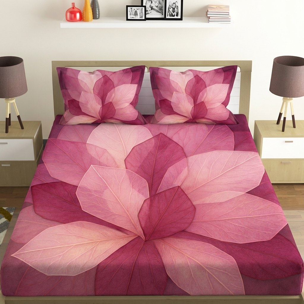 Blossom Facet Overlay trendy pattern bed linen sets