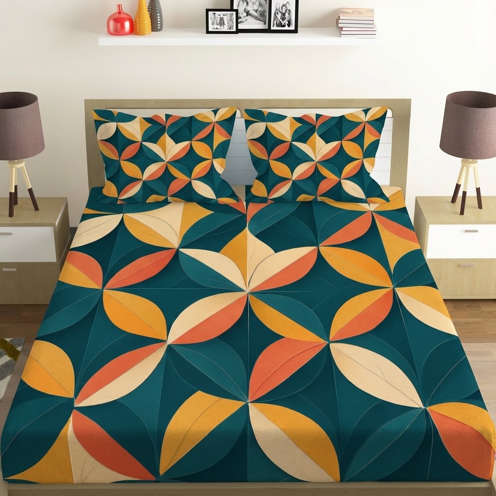 Petal Prism Tessellation stylish bedding sets for home