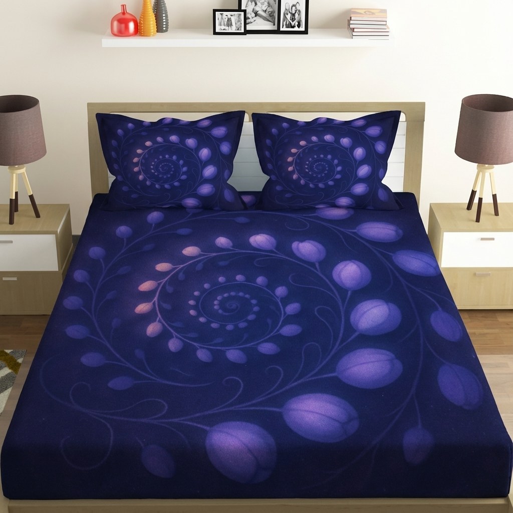 Bud Spiral Constellation trendy pattern bed linen sets