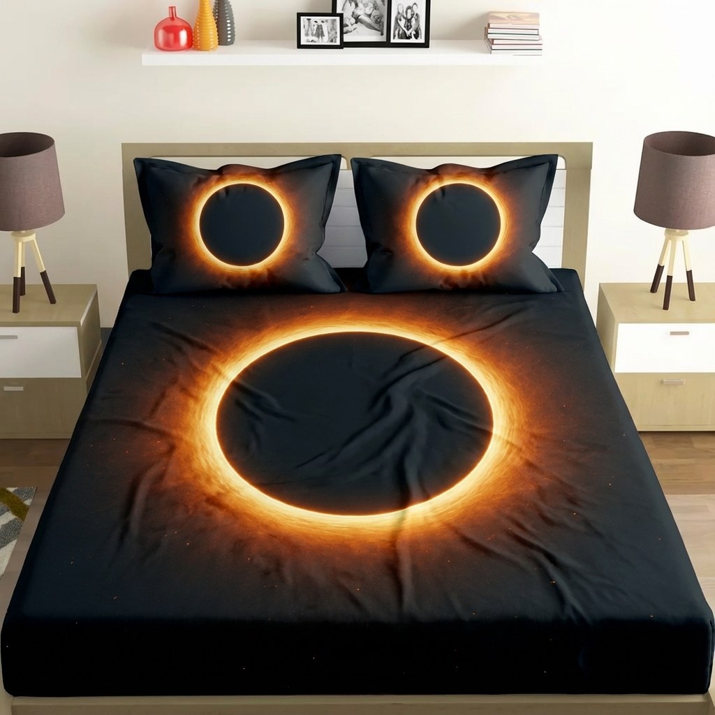 Event Horizon Velvet Cutout personalized bedding sets