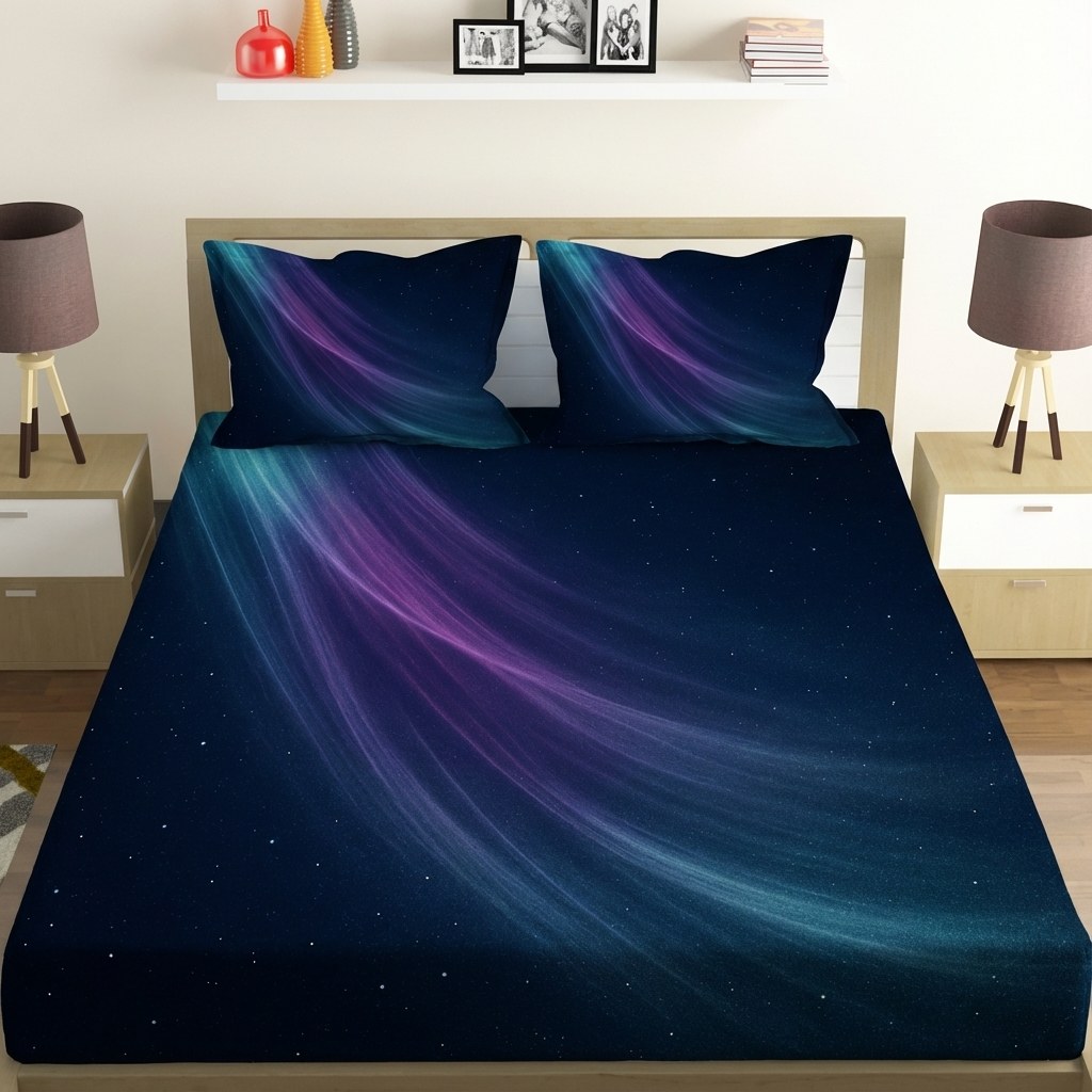 Prismatic Ion Veil Drift trendy pattern bed linen sets