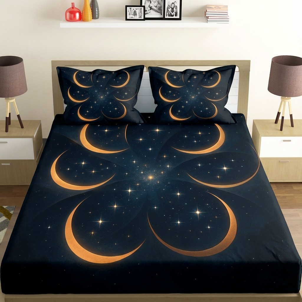 Gravitational Lens Mirage Garden unique gift bedsheet and pillow cover combos